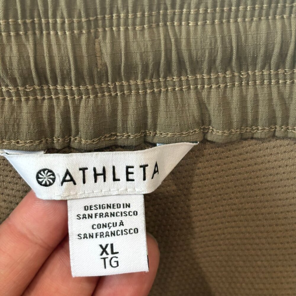 Athleta Women Trekkie North Mid Rise 15" Skort SZ: XL Clay color - Picture 12 of 13
